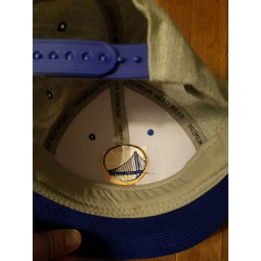 Golden State‎ Warriors Kipa Snapback Hat Premium Head Wear